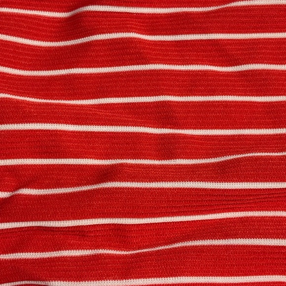 Kona Sol Red and White Ribbed Bikini Bottoms - Picture 3 of 5